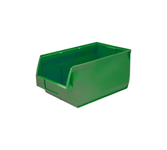 Изображение товара Ящик для склада Дигрус 250x150x130 мм, PP, зеленый Я-С.25.15.13- З/Д