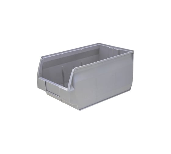 Изображение товара Ящик для склада Дигрус 350x230x150 мм, PP, серый Я-С.35.23.15-Сер/Д