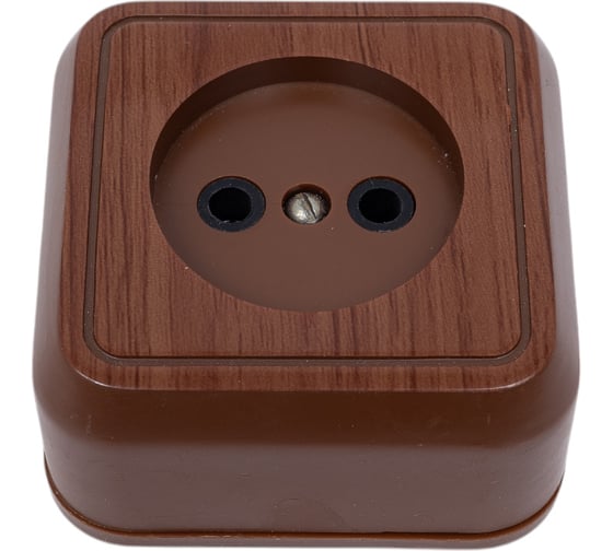 Изображение товара Розетка открытой установки ООО МПО Электротехника 1 мест. 2794