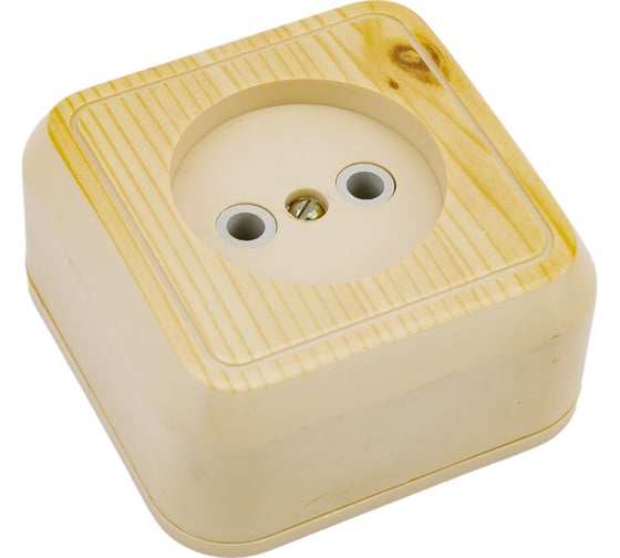 Изображение товара Розетка открытой установки ООО МПО Электротехника 1 мест. 2786