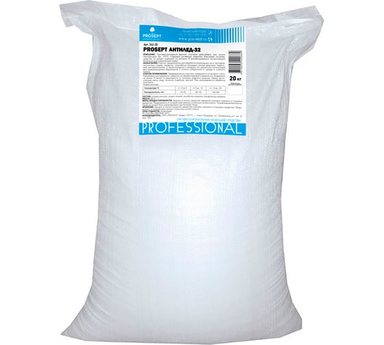 Изображение товара Противогололедное средство PROSEPT Антилед-32 20 кг 242-20