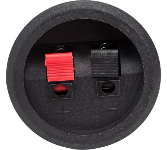 Изображение товара Прищепка аудио Pro Legend двойная круглая, 55 мм, пластик на корпус, вклеиваемая PL2251