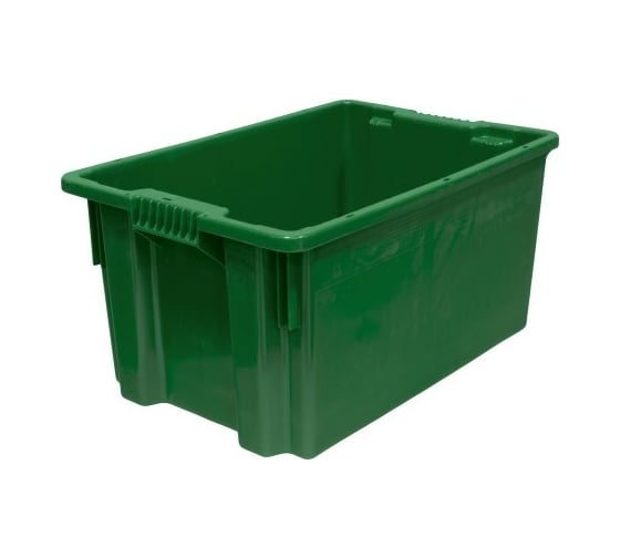 Изображение товара Сплошной ящик Дигрус 600x400x300 мм, зеленый Я-60.40.30-СЗ/Д