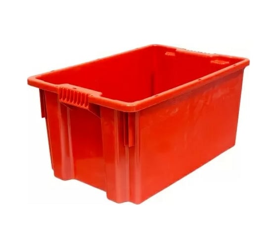 Изображение товара Сплошной ящик Дигрус 600x400x300 мм, красный Я-60.40.30-СК/Д