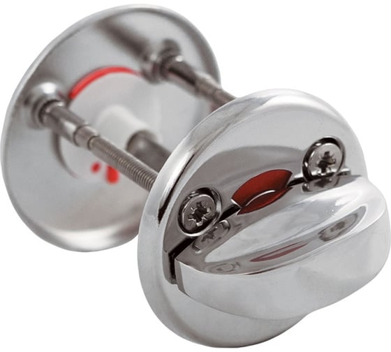 Изображение товара Дверная завертка SCHLOSS ШЛОСС 02001 WC хром, 50 мм тов-123591