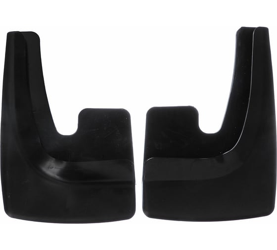 Изображение товара Универсальные брызговики NEW GALAXY 2 шт., 29,5x21cм, черные 776-045