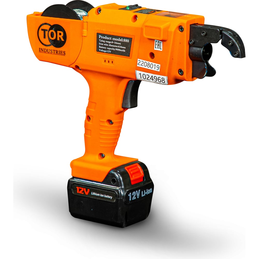 Изображение товара Пистолет для вязки арматуры TOR SG-25 6-25 мм профессиональный