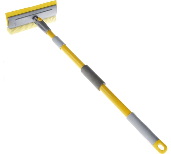 Изображение товара Окномойка VETTA с телескопической ручкой 96 см, с поворотной насадкой 20 см 444-333