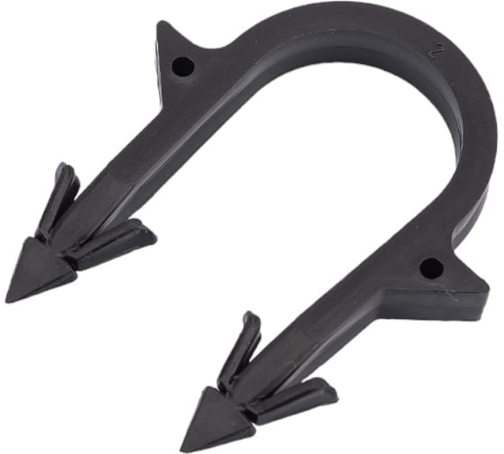 Изображение товара Якорная скоба для теплого пола СВК тип 2, черная, 16 мм, пакет 100 шт. SVK-TPS16100 Н0000001943