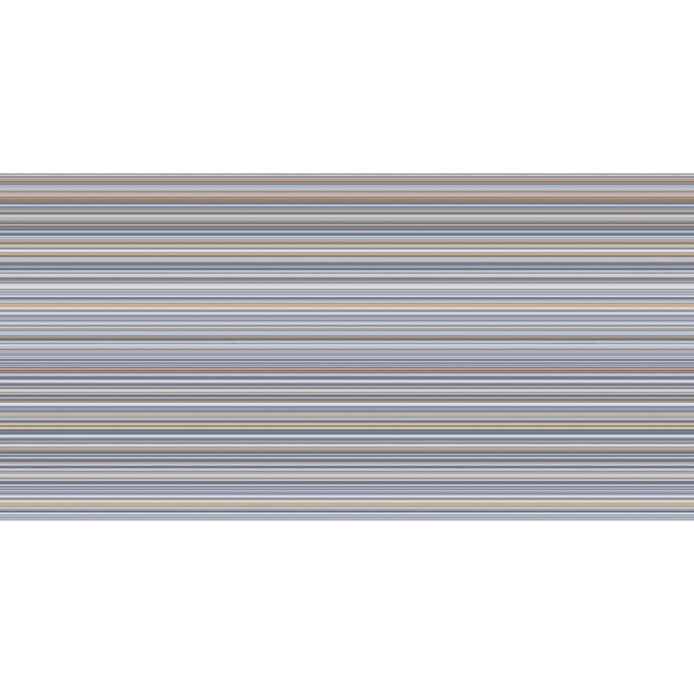Изображение товара Настенная плитка Нефрит-Керамика Меланж 25x50 см темно-голубая коллекция Меланж