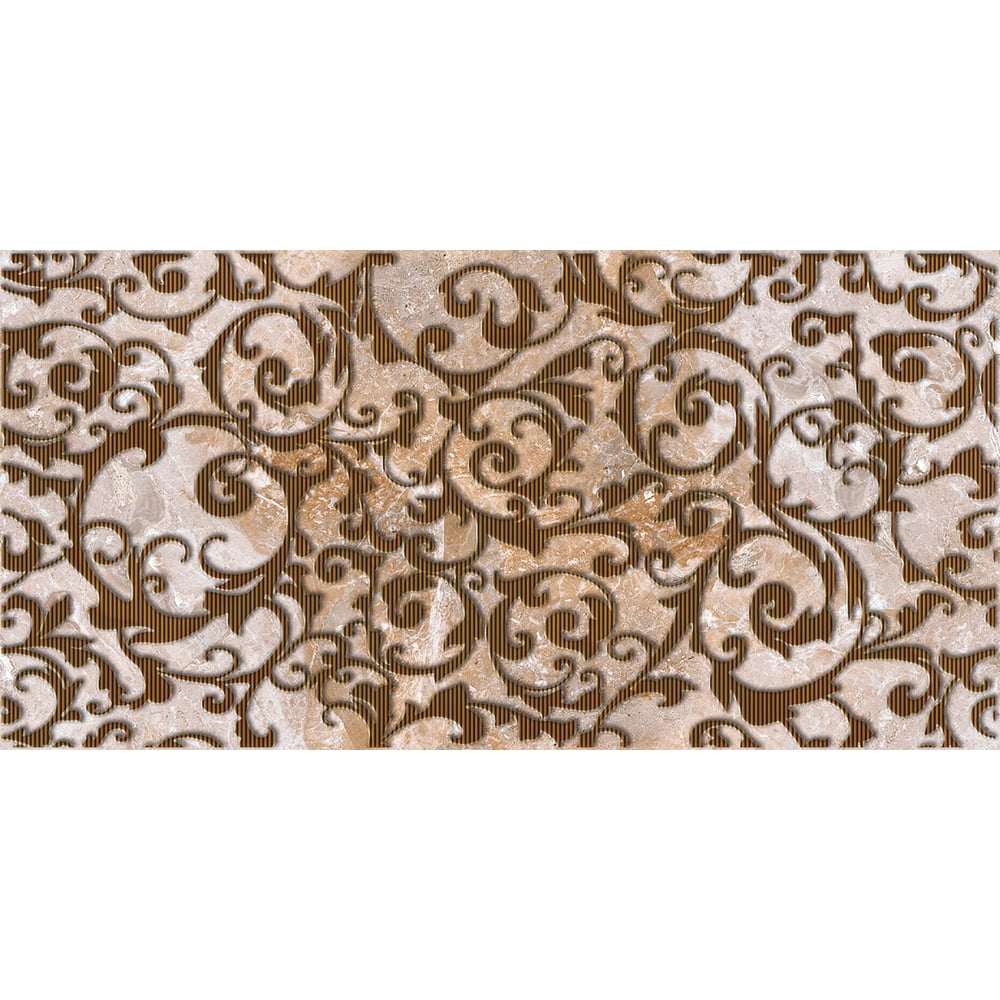 Изображение товара Керамический декор Лия Сафи бежевый 30x60 см для стен ванной и кухни