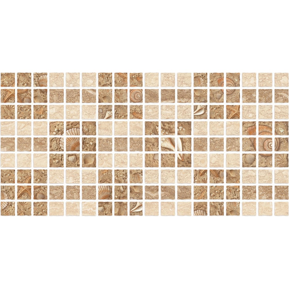 Изображение товара Мозаика Нефрит-Керамика Аликанте бежевый 25x50 ракушка Изображение товара Мозаика Нефрит-Керамика Аликанте бежевый 25x50 ракушка