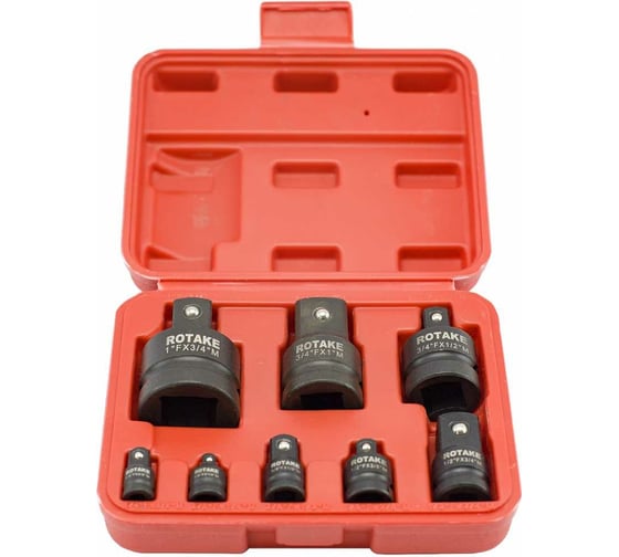 Изображение товара Набор ударных переходников 8 предметов Rotake RT-028K