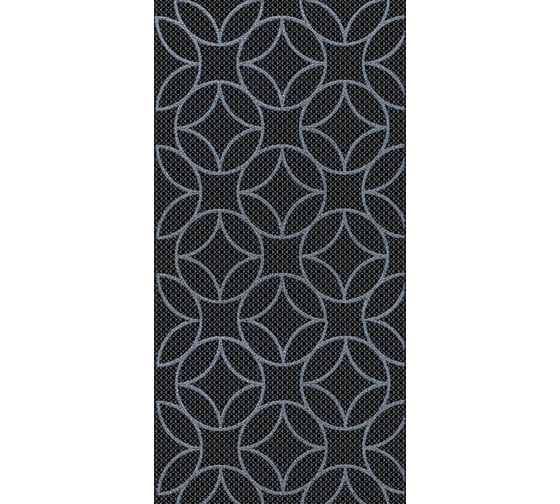 Изображение товара Декор Нефрит-Керамика Аллегро 04-01-1-08-03-04-100-2 (черный: геометрия; 20x40 см; 1 шт.) СК000004343