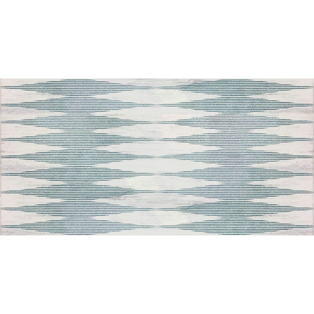 Изображение товара Декор керамический Арагон 30x60 см белый/серый полированный рельефный