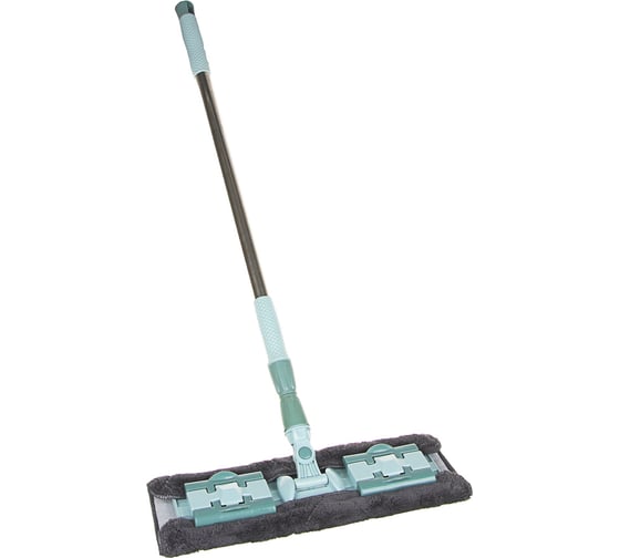 Изображение товара Швабра с насадкой из микрофибры VETTA телескопический черенок, сталь, 66-110 см NP-1201 444-259