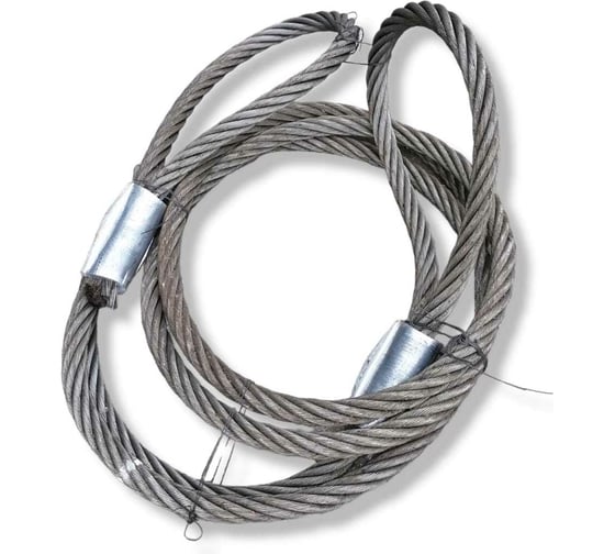 Изображение товара Универсальный канатный строп КанТраст  УСК1 5,0/8000 мм, опрессовка USK158000OP