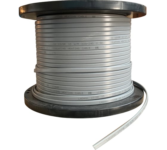 Изображение товара Греющий кабель (катушка 200 м) LadAna саморегулирующийся неэкранированный 210202002/200