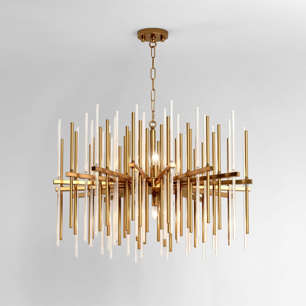 Изображение товара Подвесной светильник Bogate's 356/8 латунь с 8 LED лампами 480 Вт современный стиль