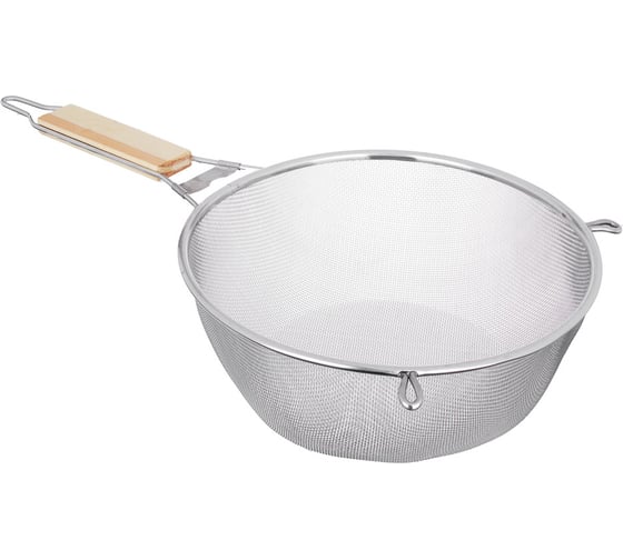 Изображение товара Сито с ободом и ручкой VETTA Ретро SY-021-24 24 см, нержавеющая сталь 886-045