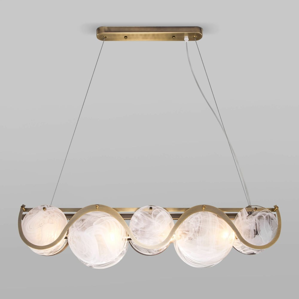 Изображение товара Подвесной светильник Bogate's 354/4 белый современный стиль с дистанционным управлением