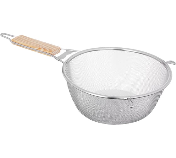 Изображение товара Сито с ободом и ручкой VETTA Ретро SY-021-21 21 см, нержавеющая сталь 886-044