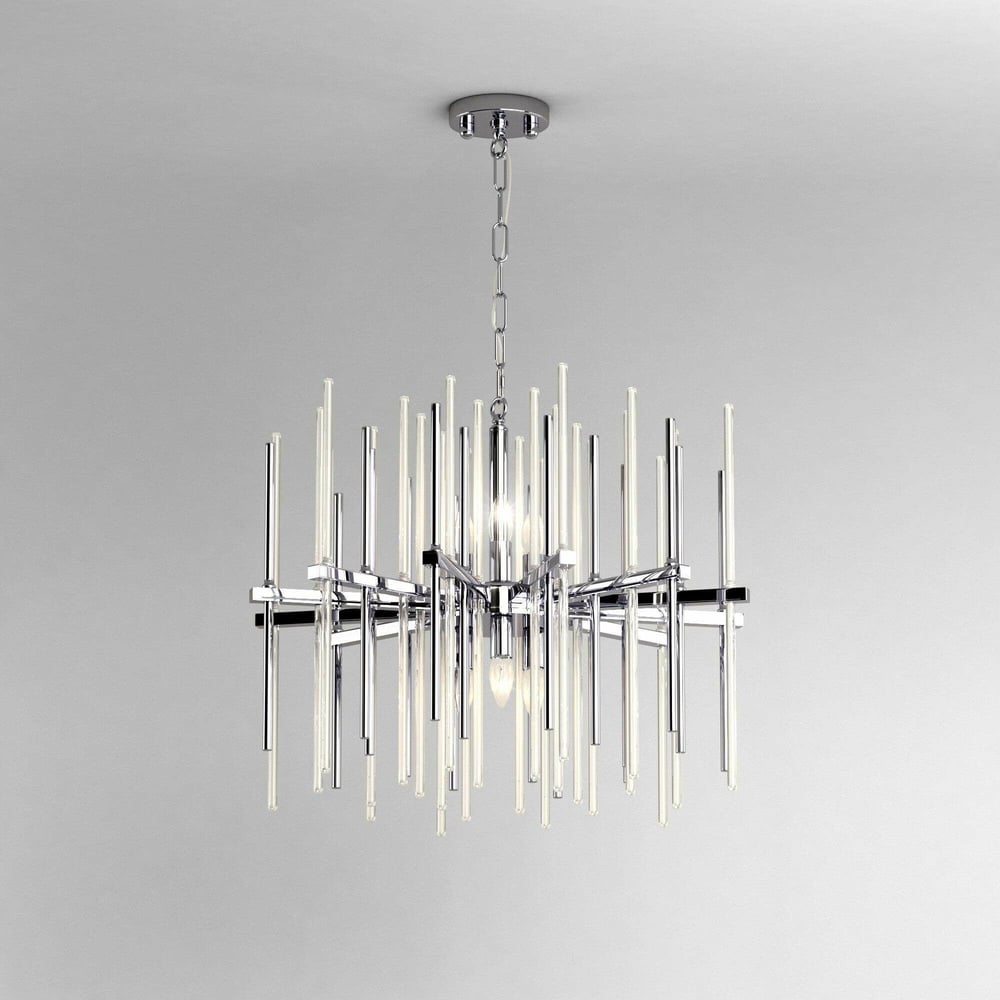 Изображение товара Подвесной светильник Bogate's 355/6 хром с управлением через приложение