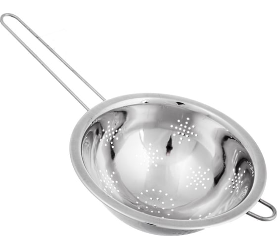 Изображение товара Дуршлаг с ручкой VETTA нержавеющая сталь, 24 см 812-012