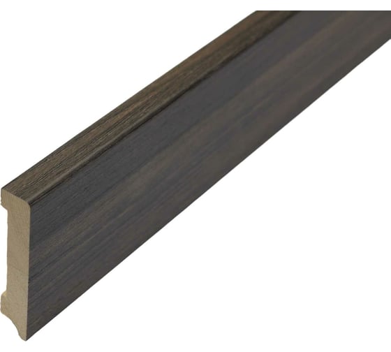 Изображение товара Плинтус РУССКИЙ ПРОФИЛЬ деревянный, 80х16х2400 мм, Венге 4680427067686