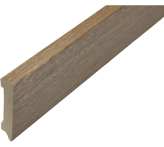 Изображение товара Плинтус РУССКИЙ ПРОФИЛЬ деревянный, 80х16х2400 мм, Дуб Андерсон 4680427067716