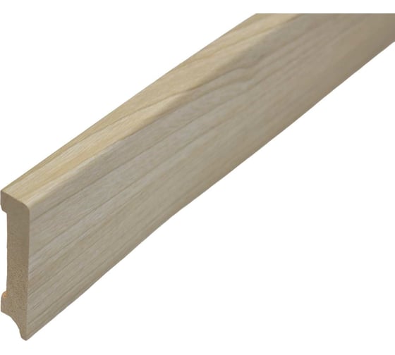 Изображение товара Плинтус РУССКИЙ ПРОФИЛЬ деревянный, 80х16х2400 мм, Дуб Гренланд 4680427067822