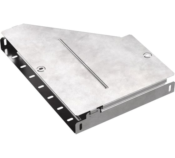 Изображение товара Правый переходник Промрукав с крышкой стандарт 400x200x50 1шт PR16.0712