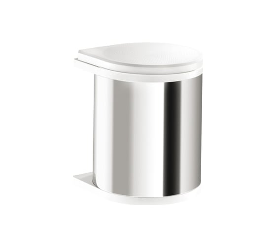 Изображение товара Мусорное ведро Hafele Mono нержавеющая сталь, 15 л 502.12.023