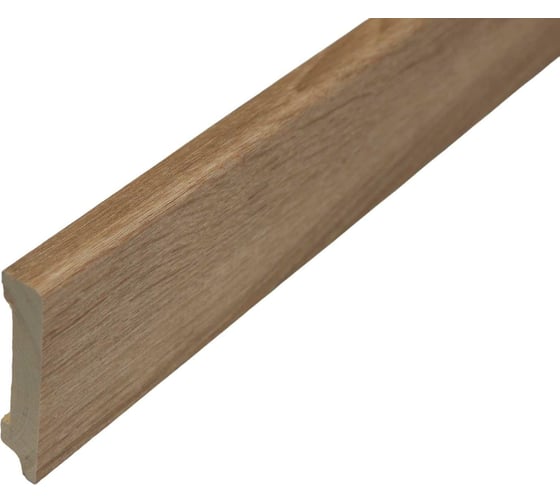 Изображение товара Плинтус РУССКИЙ ПРОФИЛЬ деревянный, 65х16х2400 мм, Дуб Кромвель 4680427068546