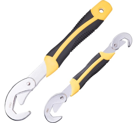 Изображение товара Набор универсальных самозажимных ключей DELI DL932-2 2шт 104460