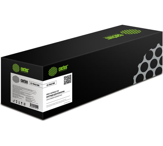 Изображение товара Лазерный картридж Cactus tn-421bk черный, 3000 страниц, для brother hl-l8260cdw/hl-l8360cdw/d CS-TN421BK 1515108