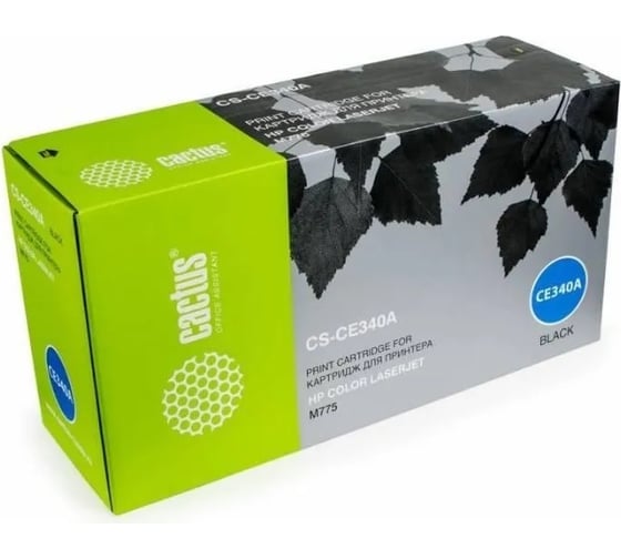 Изображение товара Картридж лазерный CS-CE340A CE340A черный (13500стр.) для HP CLJ M775 Cactus 933041