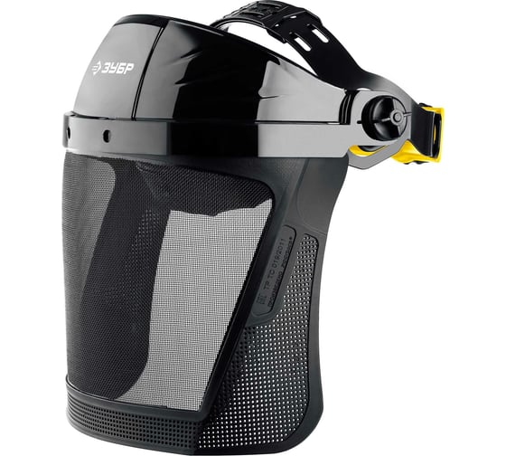 Изображение товара Защитный лицевой щиток с экраном ЗУБР Спектор-С из мелкоячеистой сетки, 190x339мм 110851