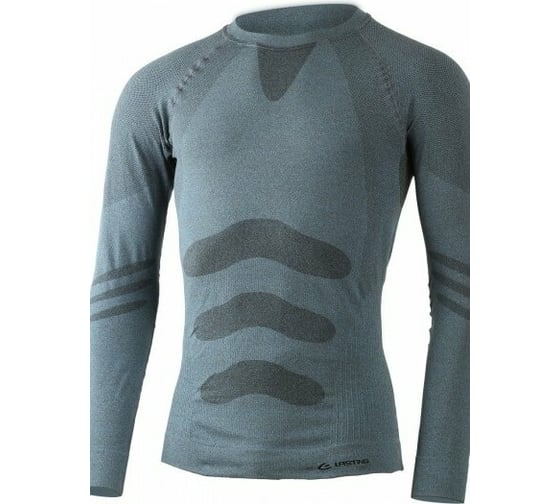 Изображение товара Мужская футболка с длинным рукавом Lasting Apol синтетика, голубой, р. S-M Apol5880SM