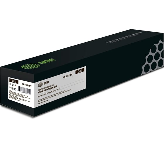 Изображение товара Лазерный картридж Cactus tk-7105 черный, 20000 страниц, для kyocera mita taskalfa 3010i/ 3011i CS-TK7105 1522729