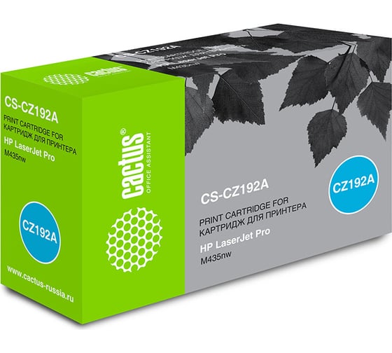 Изображение товара Лазерный картридж Cactus cz192a черный, 12000 страниц, для hp lj pro m435nw CS-CZ192A 921410