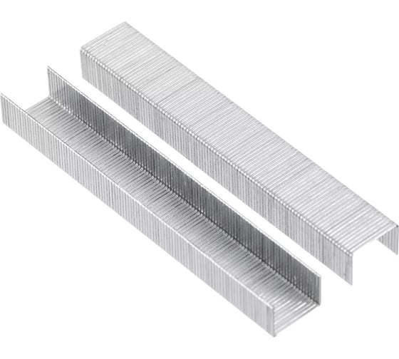 Изображение товара Закаленная скоба для мебельного степлера ЕРМАК 10 мм (11,3x0,7 мм), 1000 шт. 648-035