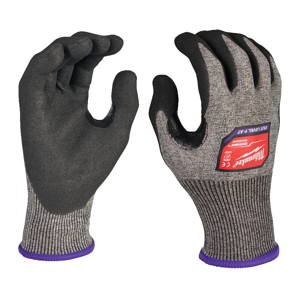 Защитные перчатки Milwaukee свитшот с логотипом мтс цифровая экосистема унисекс серый xl