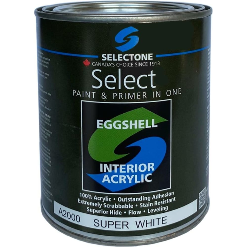 Акриловая краска для стен Selectone - A2000-1