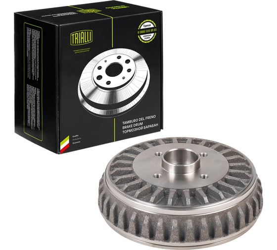 Изображение товара Барабан тормозной для автомобилей Lada Largus ABS, подшипник d=228,6 TRIALLI TF 224579