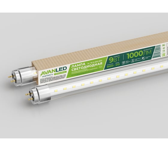 Изображение товара Светодиодная лампа AVANLED AL Т8-9-830-600 11206301