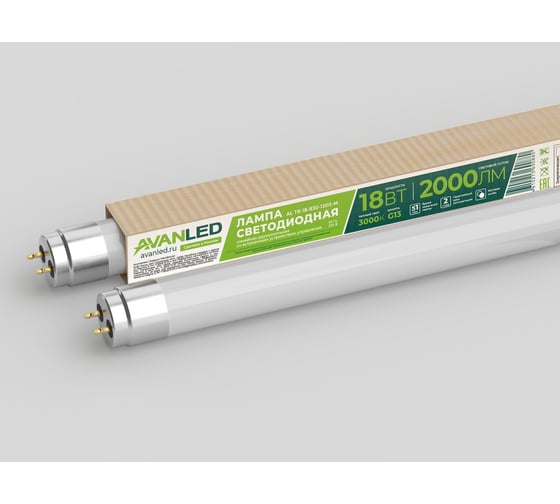 Изображение товара Светодиодная лампа AVANLED AL Т8-18-830-1200-М 11112301