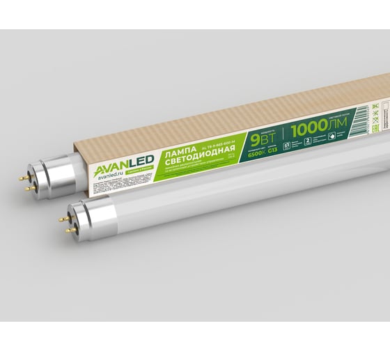 Изображение товара Светодиодная лампа AVANLED AL Т8-9-865-600-М 11106651