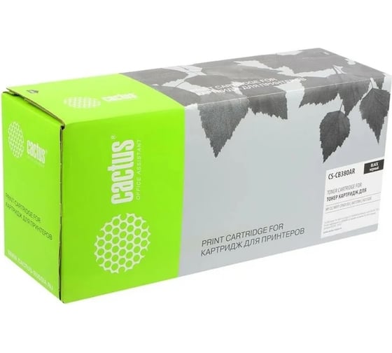 Изображение товара Картридж лазерный CS-CB380AR CB380A черный (16500стр.) для HP CLJ CP6015X/6015XH/6015DE Cactus 288479