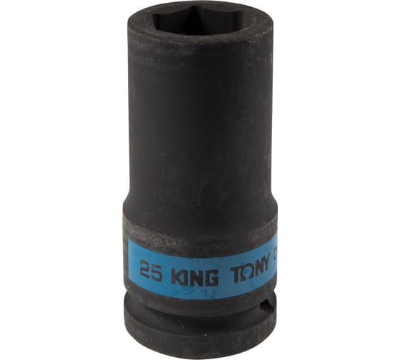 Изображение товара Головка торцевая ударная глубокая шестигранная 25 мм, 3/4"DR KING TONY 643525M